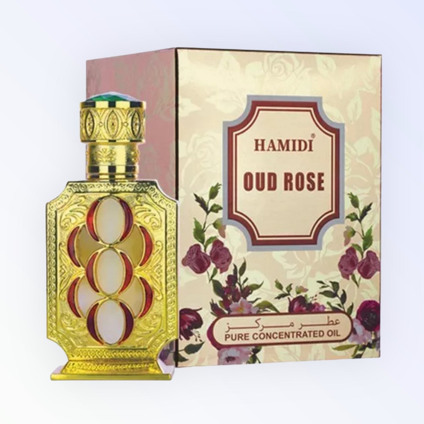 Hamidi Oud Rose for Women, Pure Concentrated Oil