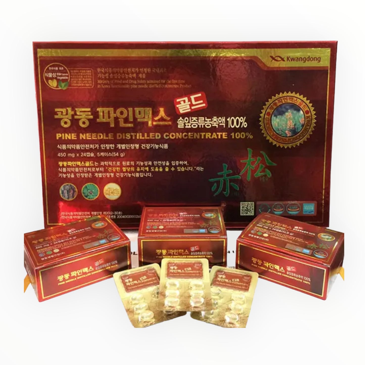 Red Pine Needle Distilled Concentrate 100% Kwandong