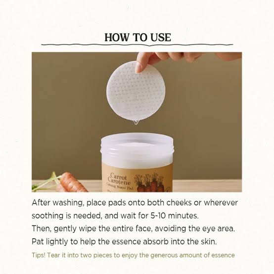 SKINFOOD - Carrot Carotene Calming Water Pad