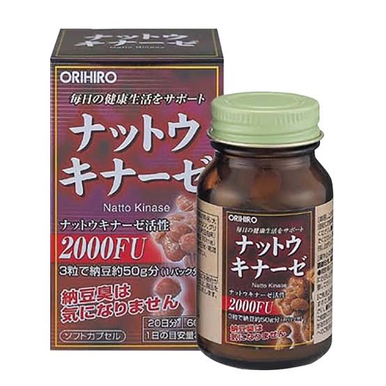 ANTI-STROKE PILLS NATTO ORIHIRO JAPAN