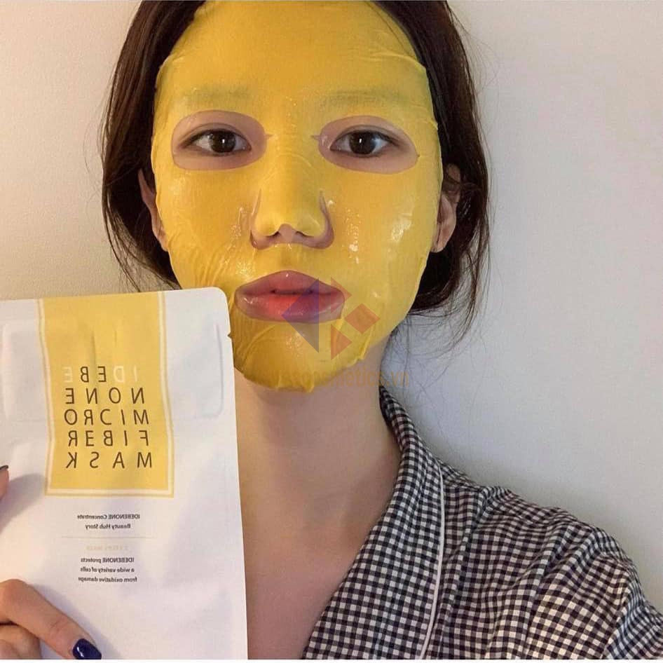 Be balance IDEBENONE Microfiber Sheet Mask 3 steps in 1 (10pcs)