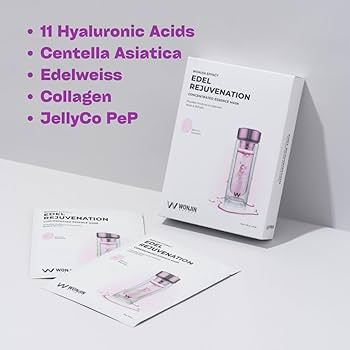 [WONJIN EFFECT] EDEL Rejuvenation Concentrated Essence Mask 10pcs