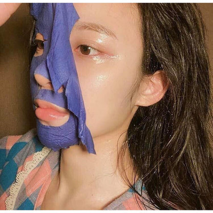 PRO B5 Micro Fiber Mask Be'Balance Blue Colour 3 steps in 1 (10pcs)