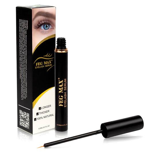FEG Max Eyelash Serum | For Lash and Brow | Fast Effective Growth Creates Longer & Darker Eyelashes | Natural Eyelash Serum to Grow Lashes | 6 mLntitled 5Oct_15:57