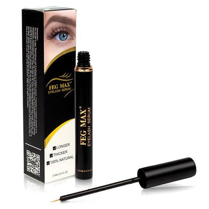 FEG Max Eyelash Serum | For Lash and Brow | Fast Effective Growth Creates Longer & Darker Eyelashes | Natural Eyelash Serum to Grow Lashes | 6 mLntitled 5Oct_15:57