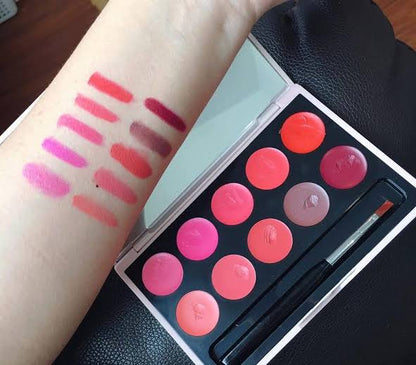 Ohui Rouge Real - 10 Colour Lipstick Palette