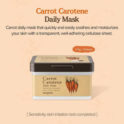 SKINFOOD - Carrot Carotene Daily Mask