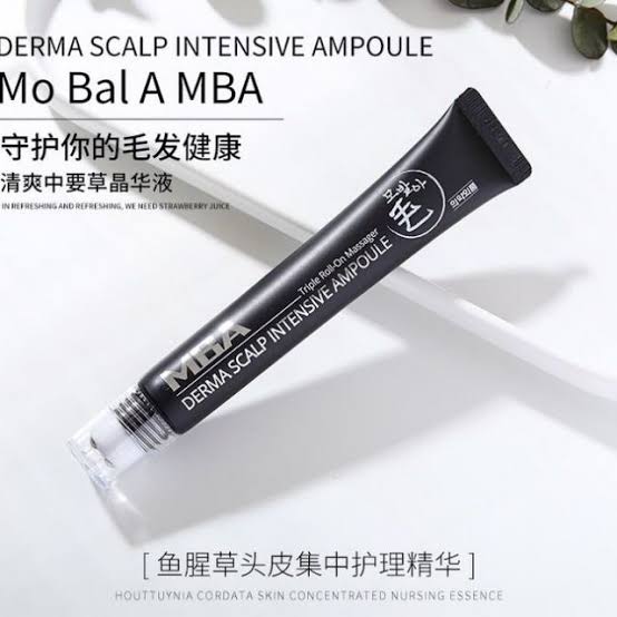 DAYCELL MBA MoBalA Derma Scalp Intensive Ampoule Triple Roll-On Massager Hair Growth Essence 20ml