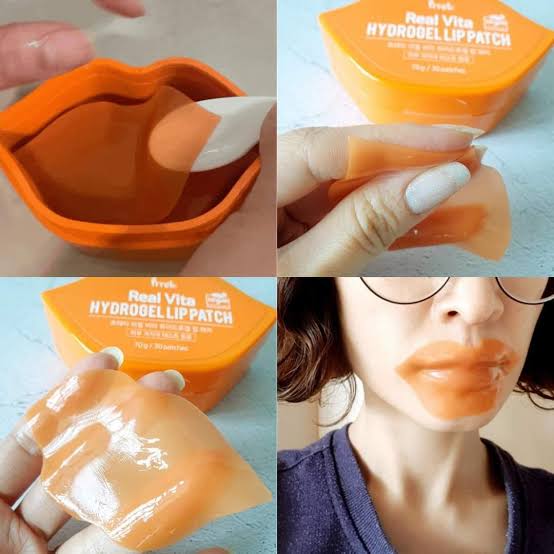 Prreti Real Vita Hydrogel Lip Patch 30Patch (70g) Lip Mask Korea Lip care