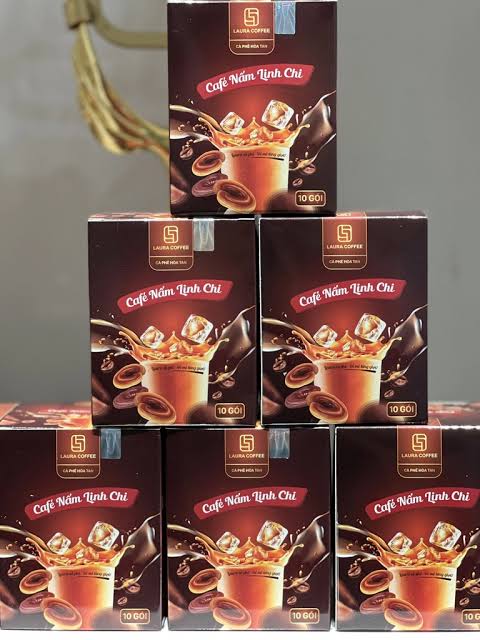Laura Cofee Nấm Linh Chi 10 sticks