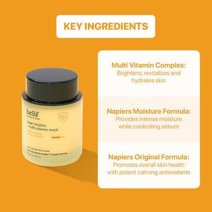 Belif - Super Knights Multi Vitamin Mask 75ml