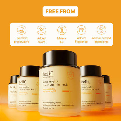 Belif - Super Knights Multi Vitamin Mask 75ml