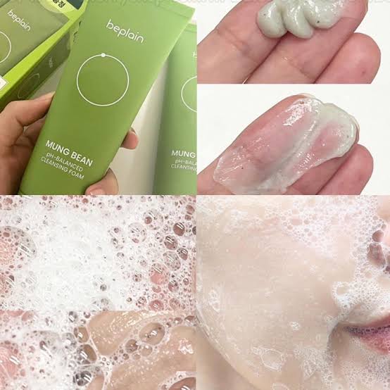 beplain - Mung Bean Ph-balanced Cleansing Foam 80ml