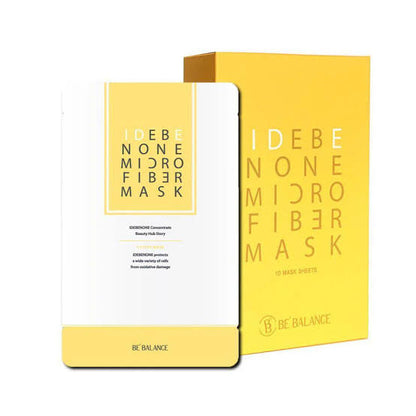 Be balance IDEBENONE Microfiber Sheet Mask 3 steps in 1 (10pcs)
