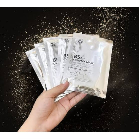 10 pcs Kr.Lab Korean B5 EGF Complex Mask Skin Recovery Mask