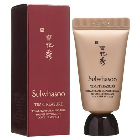 Time Treasure Extra Creamy Cleansing Foam mini 15g
