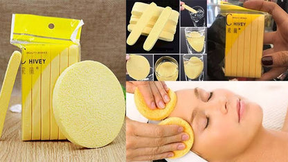Compression Facial Sponge 12pcs