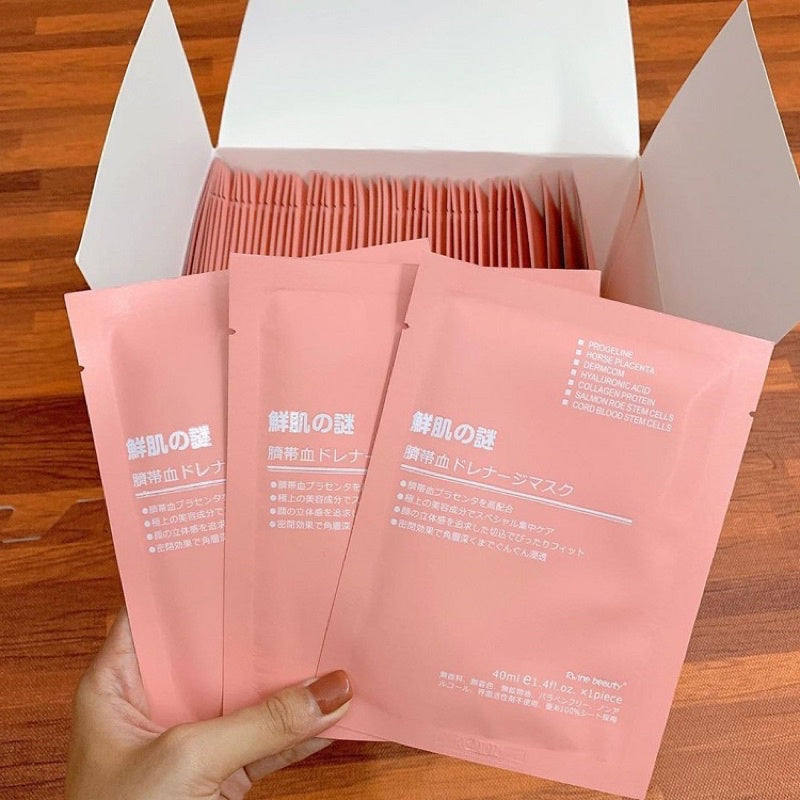 Rwine Beauty Stem Cell Placenta Mask 10 pcs