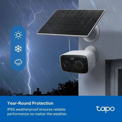 TP LINK
Tapo C400 Solar-Powered Security Camera Kit