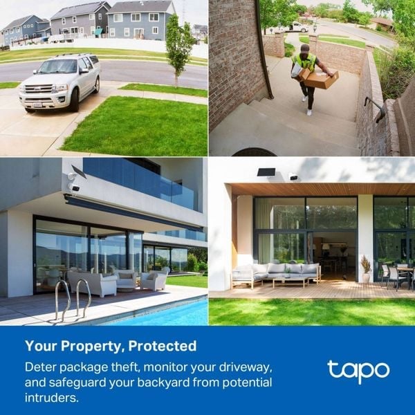 TP LINK
Tapo C400 Solar-Powered Security Camera Kit