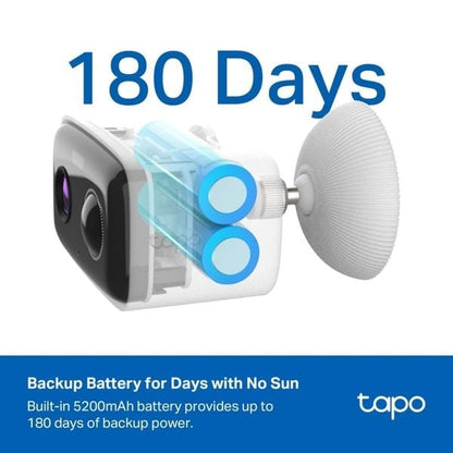 TP LINK
Tapo C400 Solar-Powered Security Camera Kit