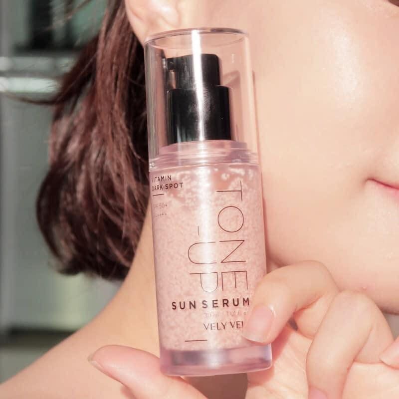 VELY VELY TONE-UP SUN SERUM vitamin dark spots