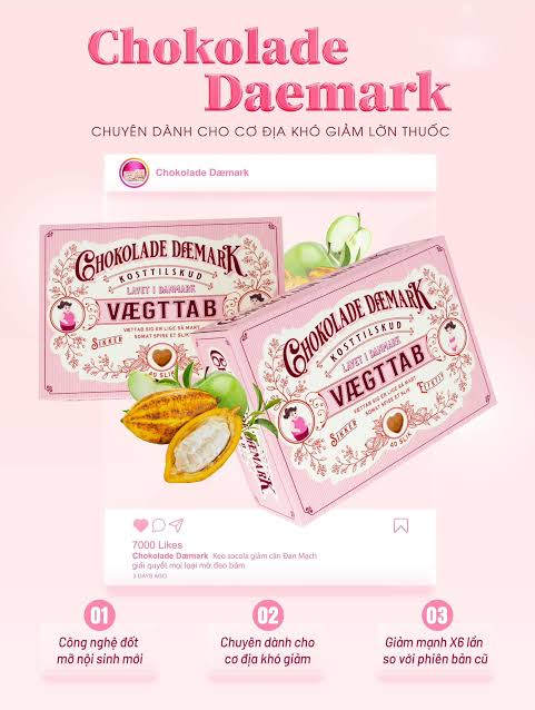 Chocolate Weight Loss Chokolade VAGTTAB Denmark NEW Version